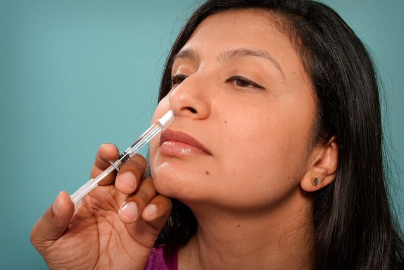 nasal irrigation to get rid of sinus